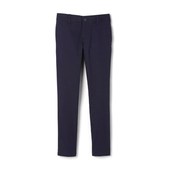 French Toast SK9405 Girls Stretch Skinny Pant Navy - Picture 1 of 2